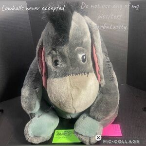 BNWT DISNEY 32” JUMBO GIGANTIC EEYORE PLUSH AND PLUSH PRISTINE